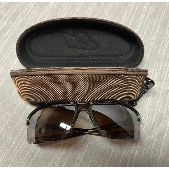 Sunglasses - Adidas A404 00 6053 Shiny Brown - PreOwned - Picture 2 of 8
